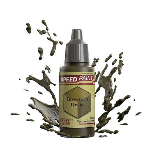 The Army Painter Speedpaint: Brownish Decay - 18ml Acrylic Paint The Army Painter