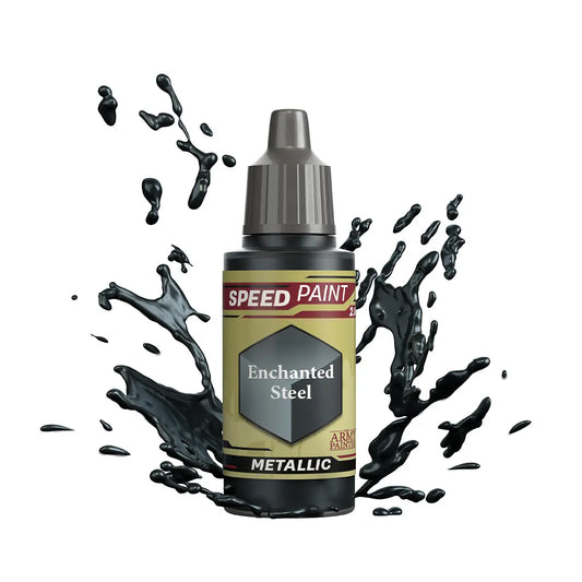 The Army Painter Speedpaint: Enchanted Steel - 18ml Acrylic Paint The Army Painter