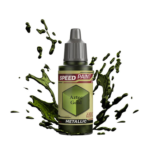 The Army Painter Speedpaint: Aztec Gold - 18ml Acrylic Paint The Army Painter