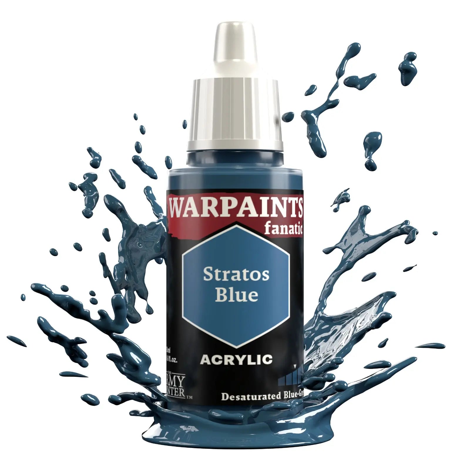 The Army Painter Warpaints Fanatic: Stratos Blue - 18ml Acrylic Paint The Army Painter