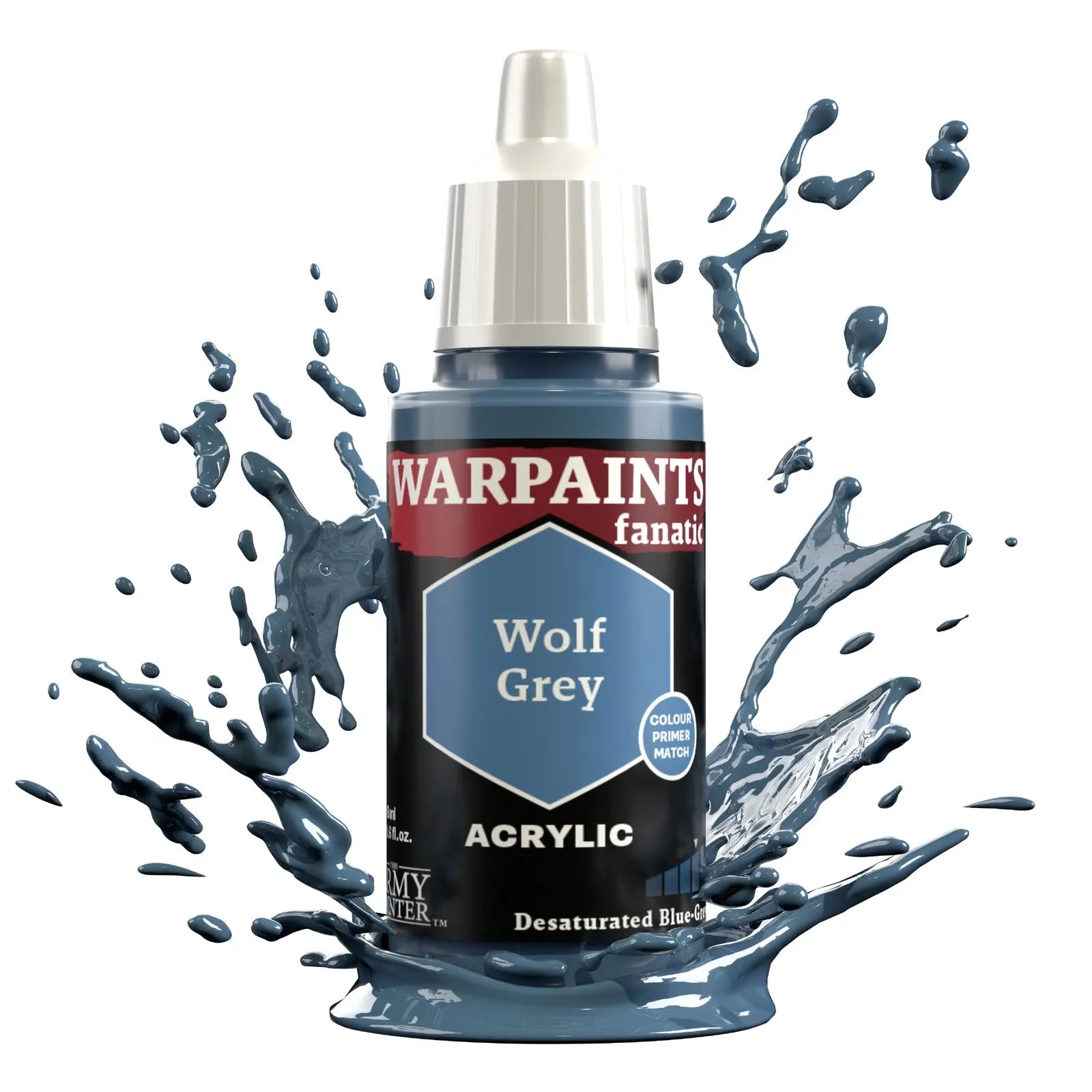 The Army Painter Warpaints Fanatic: Wolf Grey - 18ml Acrylic Paint The Army Painter