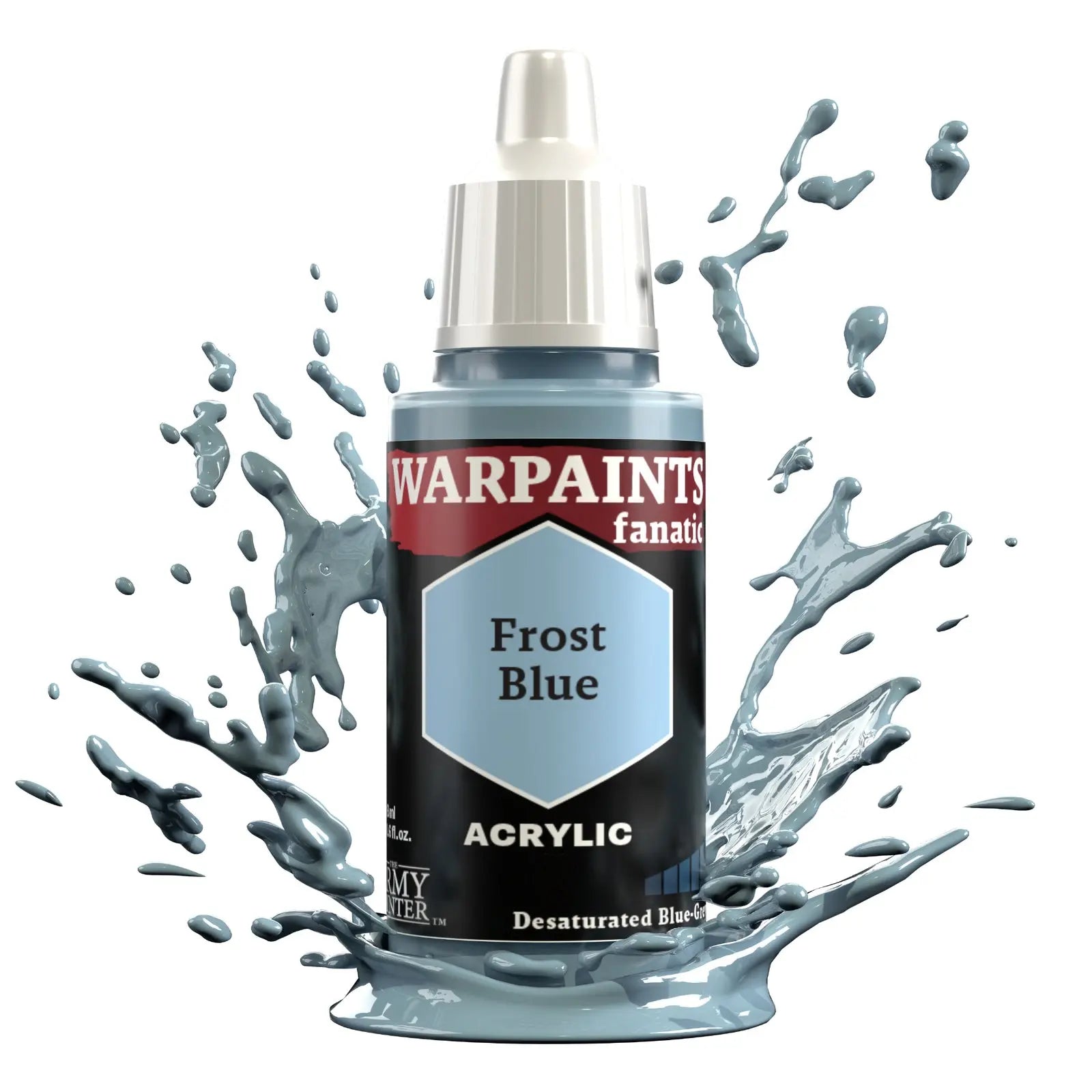 The Army Painter Warpaints Fanatic: Frost Blue - 18ml Acrylic Paint The Army Painter