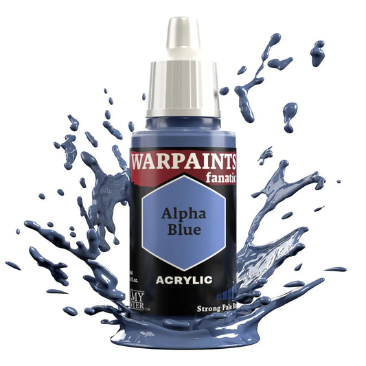 The Army Painter Warpaints Fanatic: Alpha Blue - 18ml Acrylic Paint The Army Painter
