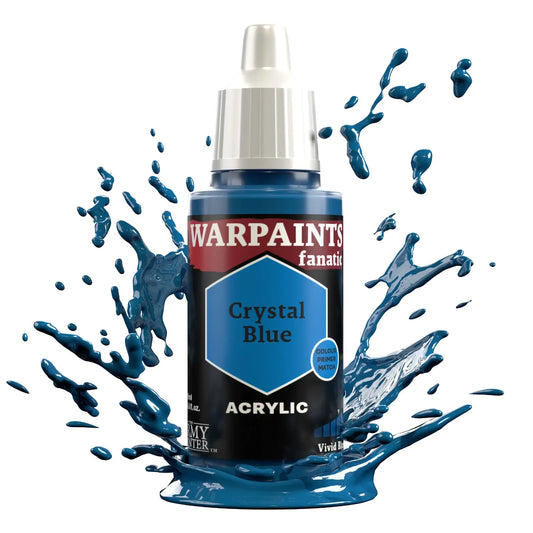 The Army Painter Warpaints Fanatic: Crystal Blue - 18ml Acrylic Paint The Army Painter