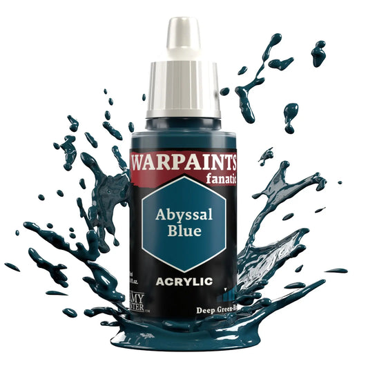 The Army Painter Warpaints Fanatic: Abyssal Blue - 18ml Acrylic Paint The Army Painter