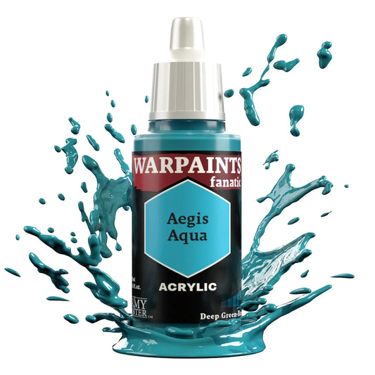 The Army Painter Warpaints Fanatic: Aegis Aqua - 18ml Acrylic Paint The Army Painter