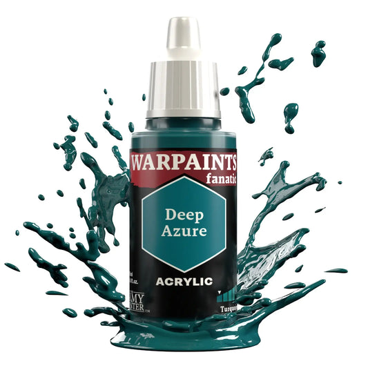 The Army Painter Warpaints Fanatic: Deep Azure - 18ml Acrylic Paint The Army Painter