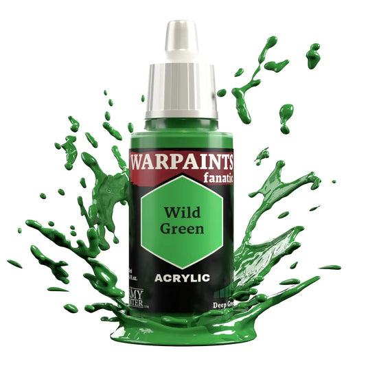The Army Painter Warpaints Fanatic: Wild Green - 18ml Acrylic Paint The Army Painter