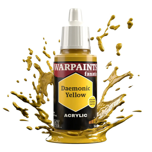 The Army Painter Warpaints Fanatic: Daemonic Yellow - 18ml Acrylic Paint The Army Painter