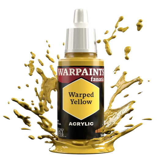 The Army Painter Warpaints Fanatic: Warped Yellow - 18ml Acrylic Paint The Army Painter