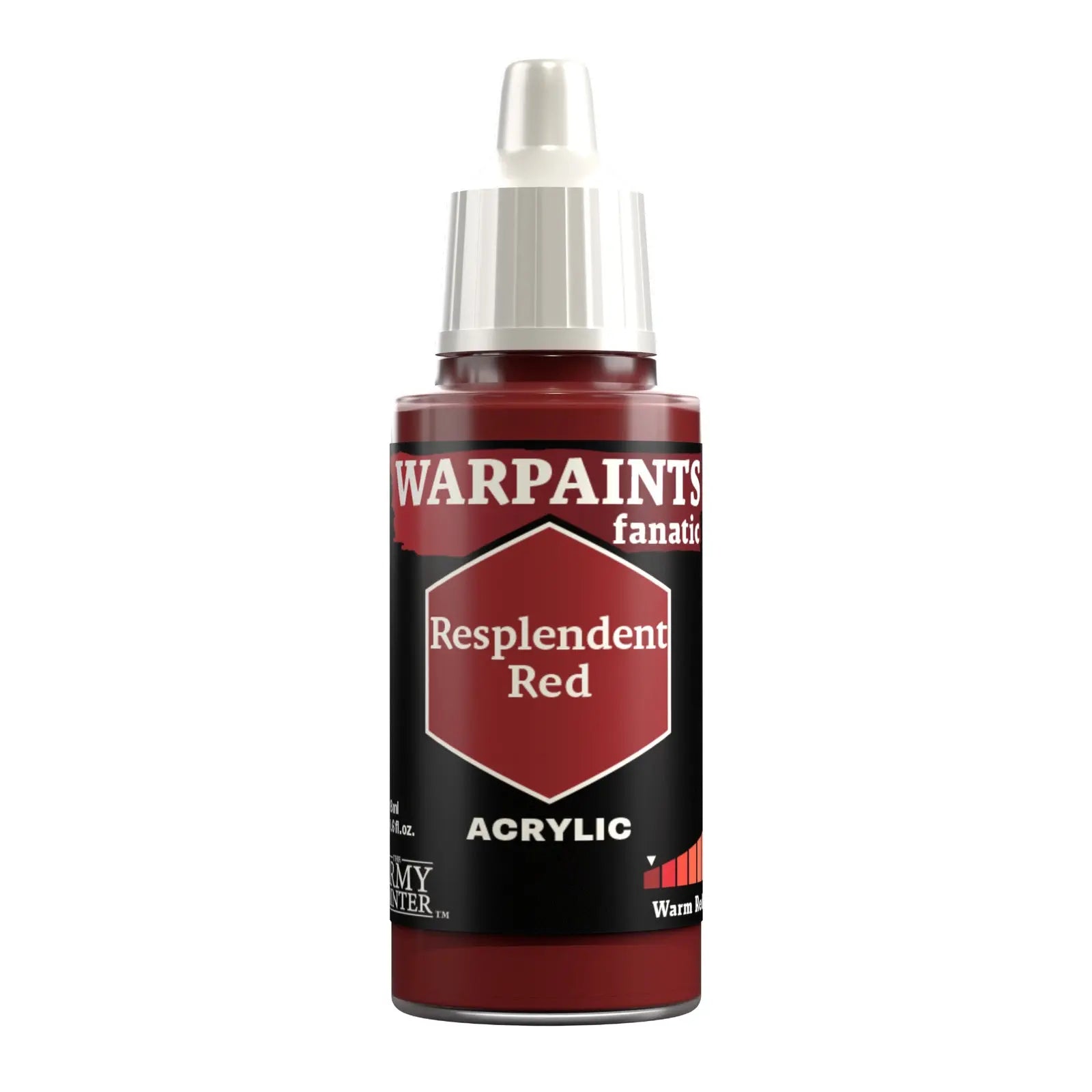 The Army Painter Warpaints Fanatic: Resplendent Red - 18ml Acrylic Paint The Army Painter