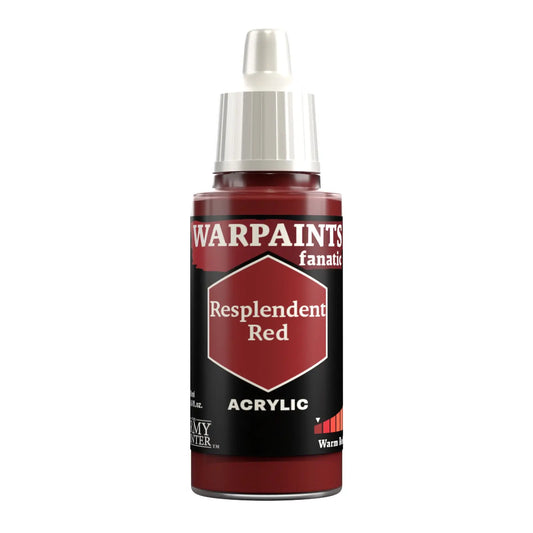The Army Painter Warpaints Fanatic: Resplendent Red - 18ml Acrylic Paint The Army Painter