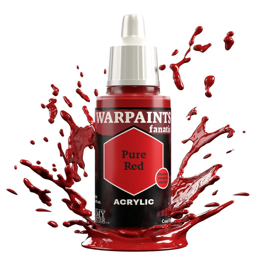 The Army Painter Warpaints Fanatic: Pure Red - 18ml Acrylic Paint The Army Painter