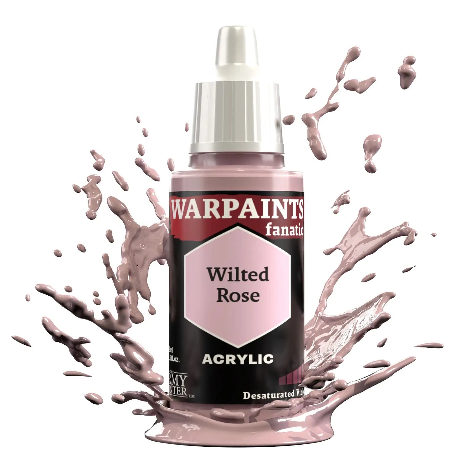 The Army Painter Warpaints Fanatic: Wilted Rose - 18ml Acrylic Paint The Army Painter