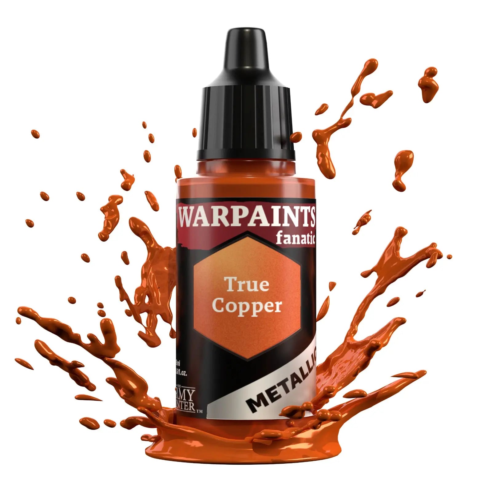 The Army Painter Warpaints Fanatic Metallic: True Copper - 18ml Acrylic Paint The Army Painter