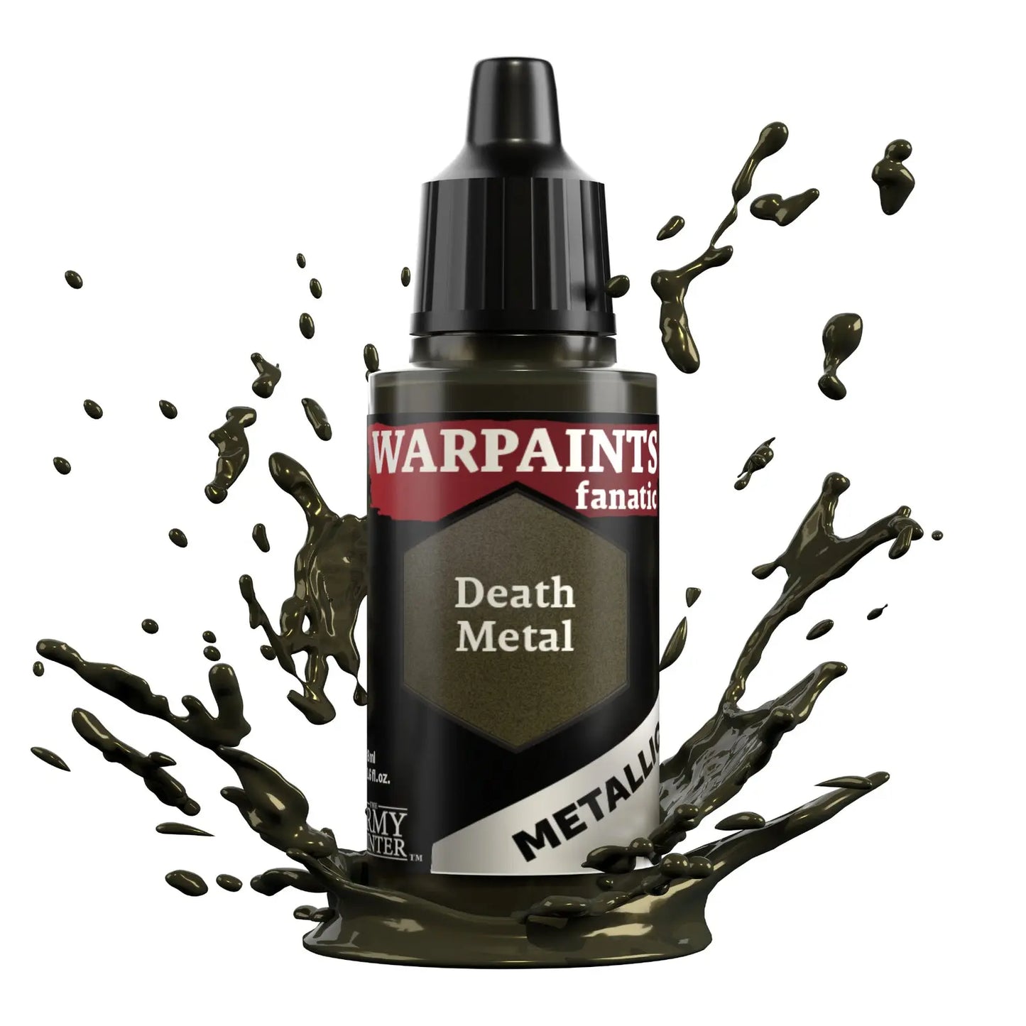 The Army Painter Warpaints Fanatic Metallic: Death Metal - 18ml Acrylic Paint The Army Painter