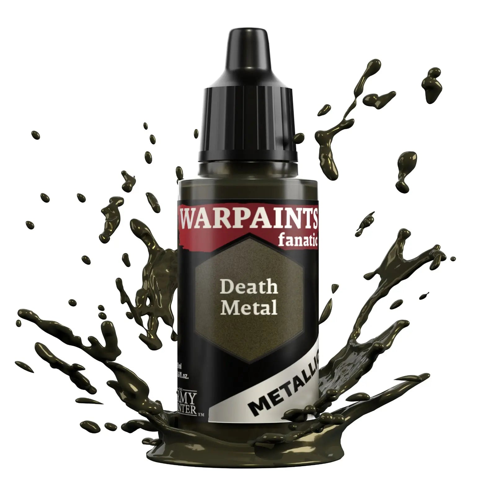 The Army Painter Warpaints Fanatic Metallic: Death Metal - 18ml Acrylic Paint The Army Painter