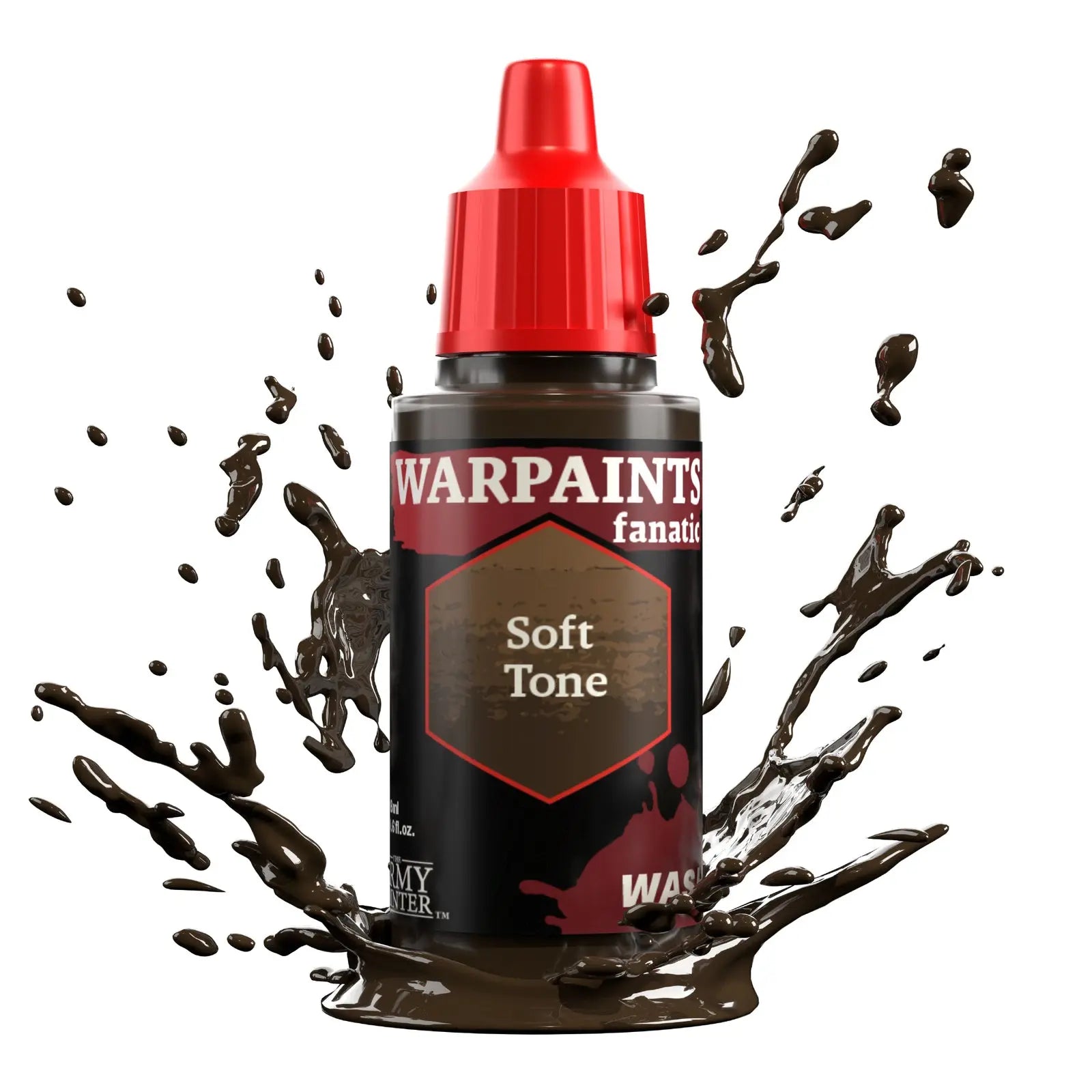 The Army Painter Warpaints Fanatic Wash: Soft Tone - 18ml Acrylic Paint The Army Painter