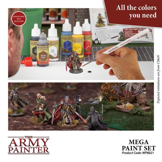 The Army Painter Warpaints: Mega Paint Set III
