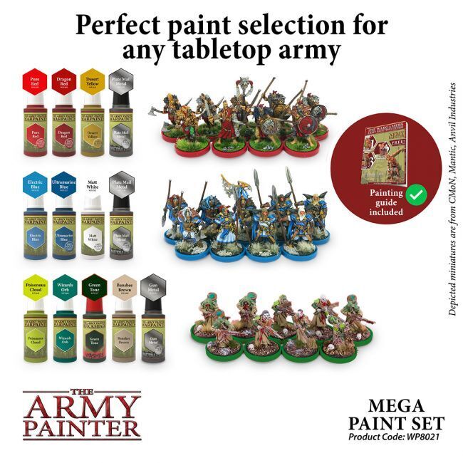 The Army Painter Warpaints: Mega Paint Set III