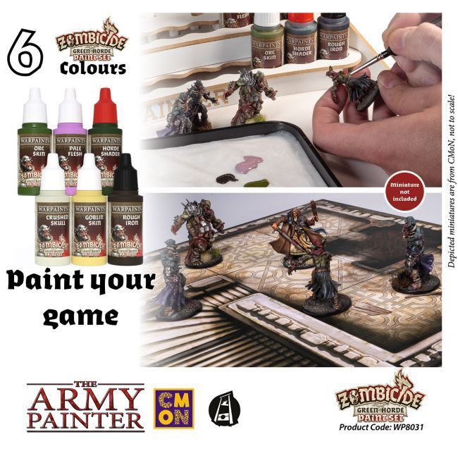 The Army Painter Zombicide: Green Horde paint set