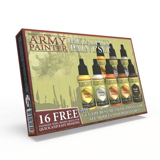 The Army Painter Warpaints: Metallic Paint Set