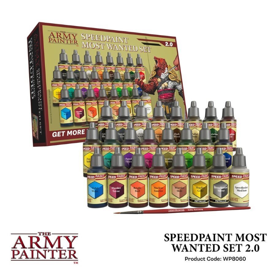 The Army Painter Speedpaint: Most Wanted Set 2.0