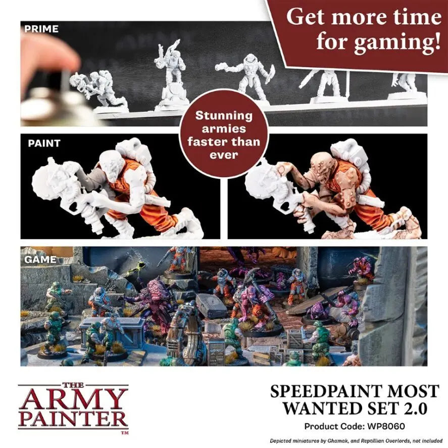 The Army Painter Speedpaint: Most Wanted Set 2.0 The Army Painter