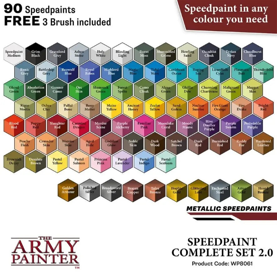 The Army Painter Speedpaint: Complete Set 2.0 The Army Painter