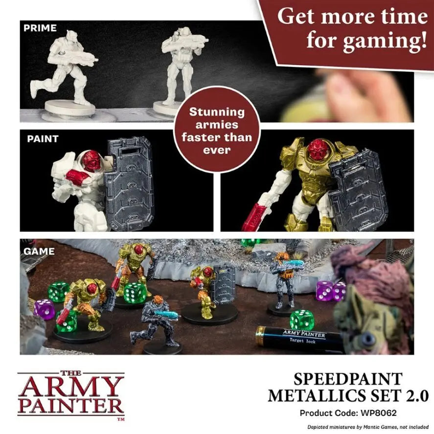 The Army Painter Speedpaint: Metallic Set 2.0 The Army Painter
