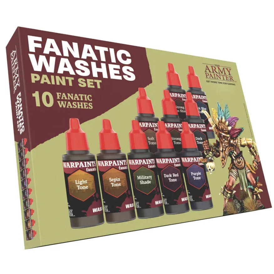 The Army Painter Warpaints Fanatic: Washes Paint Set The Army Painter