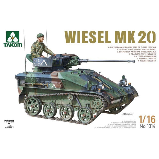 Takom 1/16 Wiesel Mk20 Plastic Model Kit