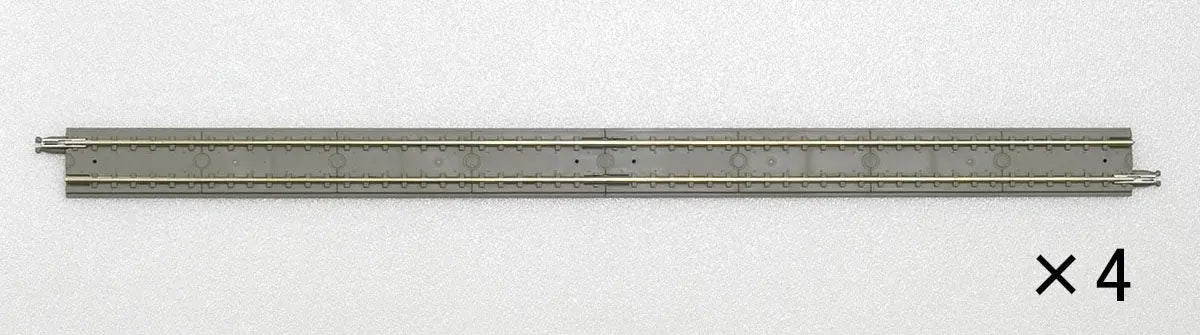 Tomix 1048 280mm Straight Slab Tracks S280-SL(F) (4 pieces) (N scale) Tomix