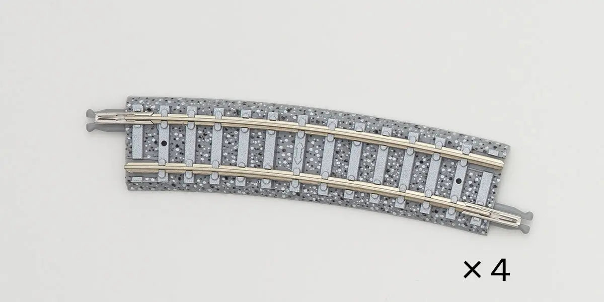 Tomix 1194 280mm Radius 15 Curved PC Tracks C280-15-PC(F) (4 pieces) (N scale) Tomix