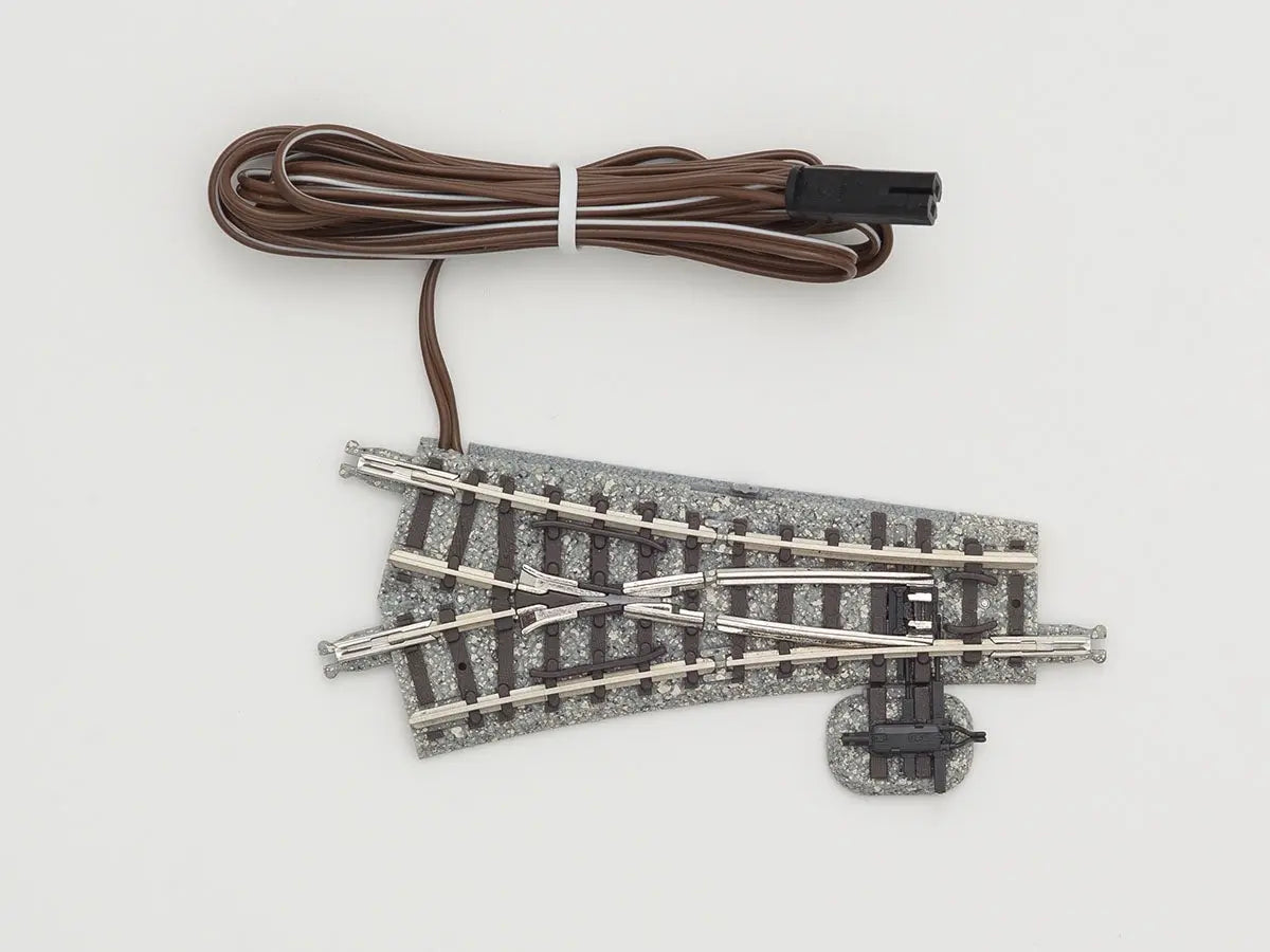 Tomix N Electric Turnout Track Wye 5-1/2" 140mm Radius, 30° Tomix