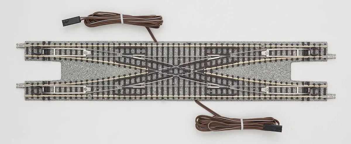 Tomix N Electric Double Crossover 11" 280mm Radius, 15° Tomix