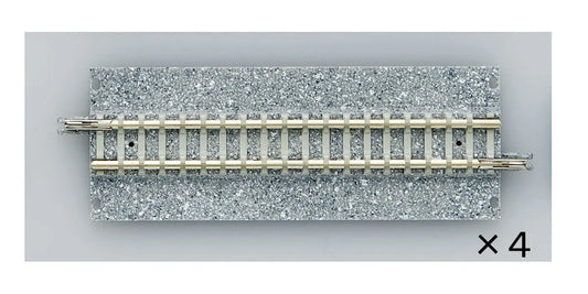 Tomix N Straight Wide PC Track 3-7/8" 99mm (4) Tomix