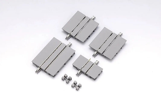 Tomix N Tram Straight Track 3/4" 18.5mm, 2 x 1-7/8" 37mm, 1-7/16" 47.5mm set of 4 Tomix