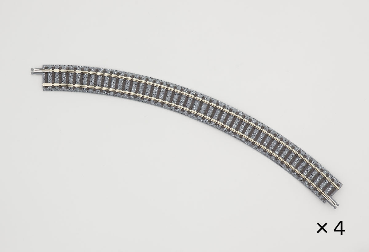 Tomix N Curve Track 11" 280mm Radius, 45° (4) Tomix