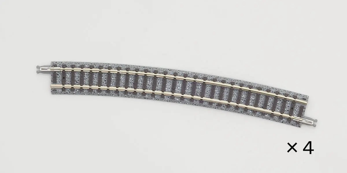 Tomix N Curve Track 21-5/16" 541mm Radius, 15° (4) Tomix
