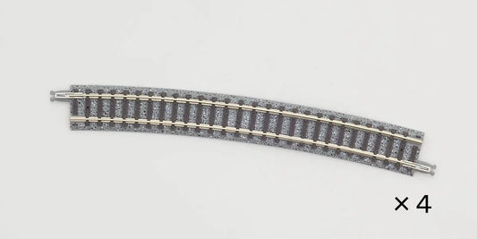 Tomix N Curve Track 21-5/16" 541mm Radius, 15° (4) Tomix