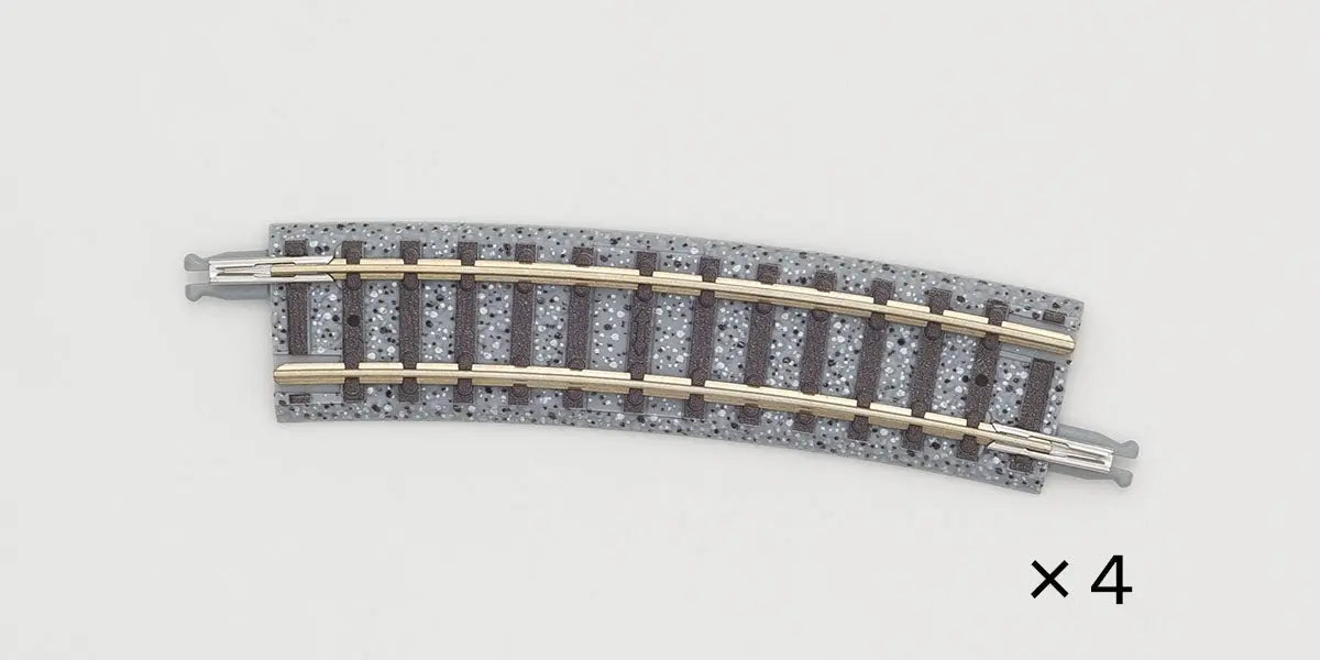 Tomix N Curve Track 11" 280mm Radius, 15° (4) Tomix