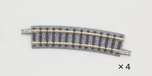 Tomix N Curve Track 11" 280mm Radius, 15° (4) Tomix