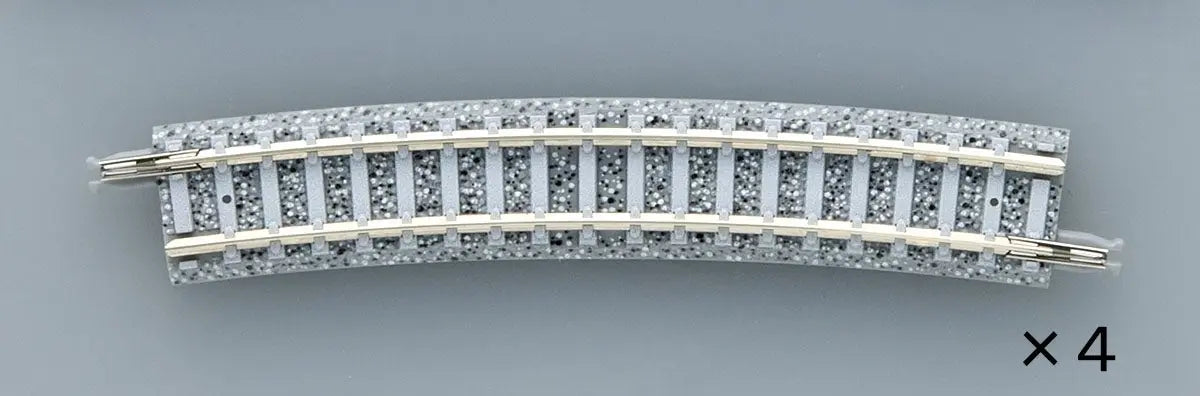Tomix N Curve PC Track 15-3/8" 391mm Radius, 15° (4) Tomix