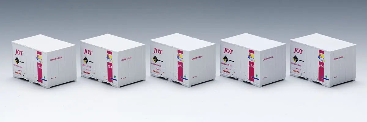 Tomix N UR19A-10000 type container (Japan Oil Transport, pink, 5 pieces) Tomix
