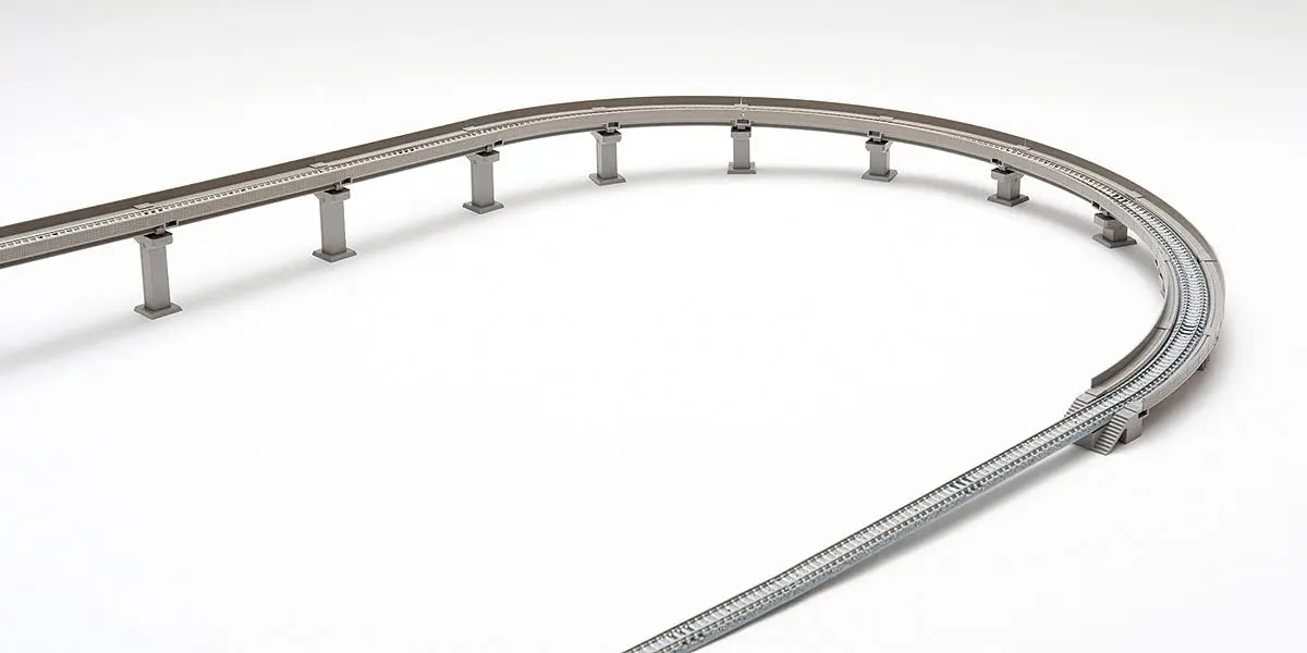 Tomix N Concrete Pier Set 10piers indifferent heights (2)(Japan) Tomix