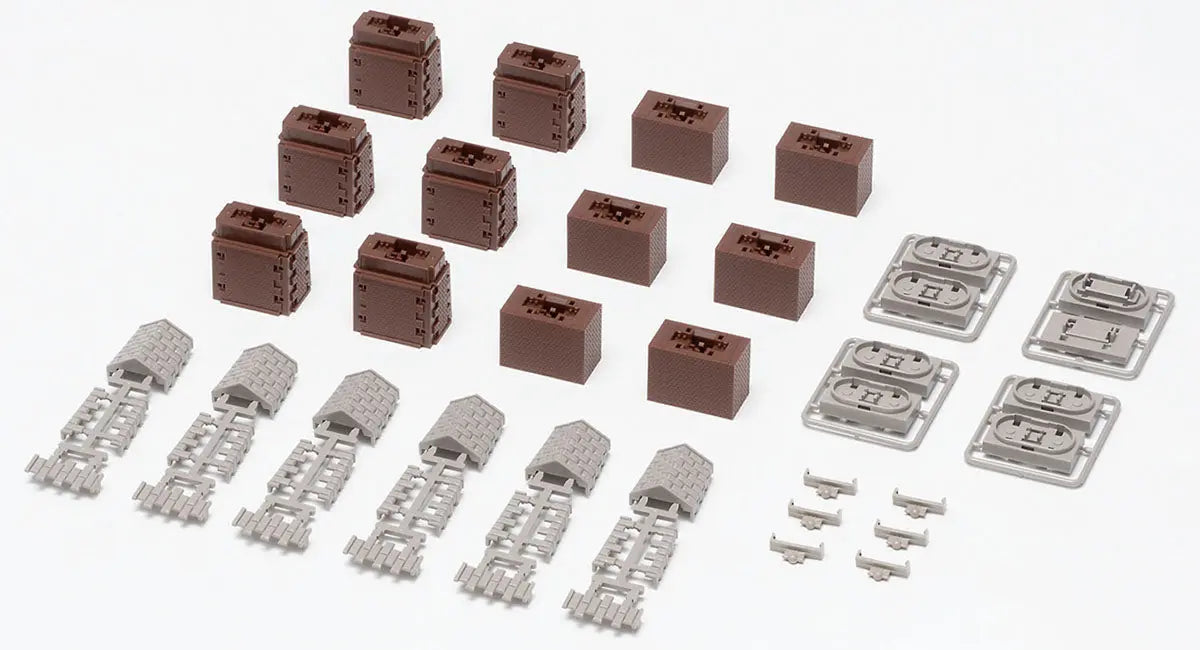 Tomix N Brick Bridge Support Square (6) Tomix