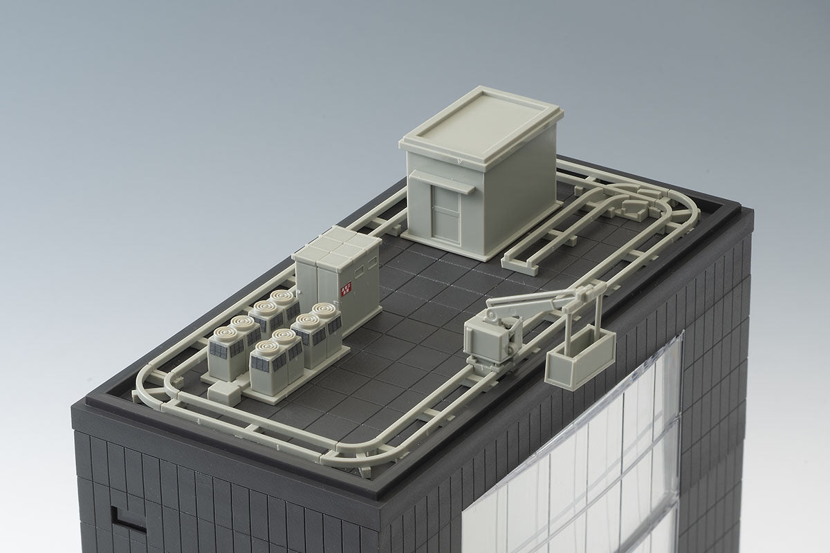 Tomix N Building Complex w/ round window (7 floors) Tomix