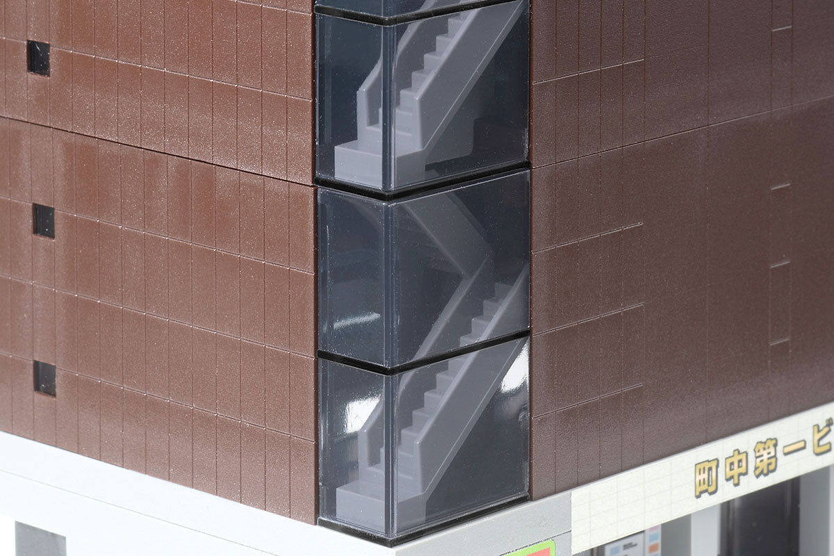 Tomix N Multi buildings round window 5 floors Tomix