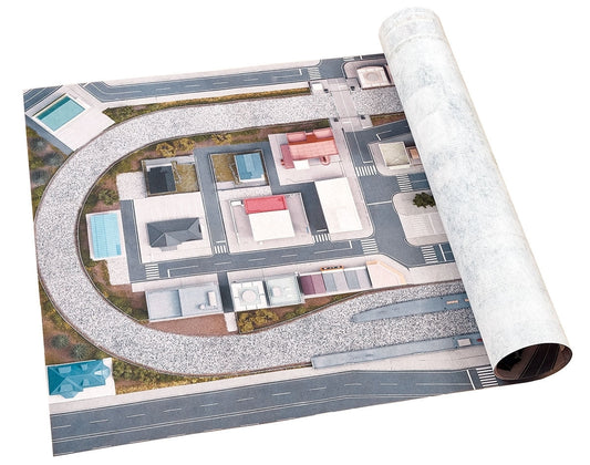 Tomix N Panorama Mat Town Tomix